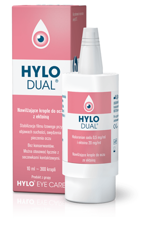 Hylo-DUAL Nawilżające krople do oczu z ektoiną 10ml