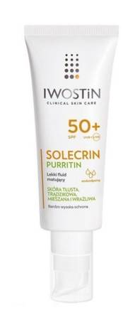 IWOSTIN SOLECRIN PURITIN Lekki fluid SPF50+ 40ml 