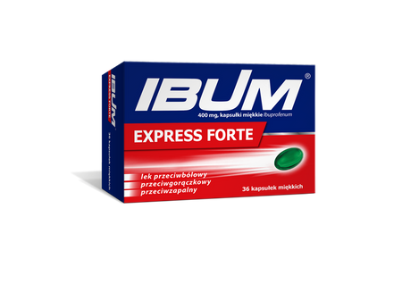 Ibum Express Forte 400 mg, 36 kapsułki miękkie