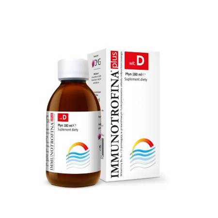 Immunotrofina plus wit. D płyn 180 ml