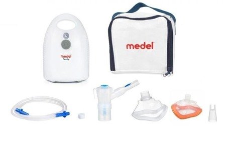 Inhalator MEDEL Family Plus 2 maski, pneum