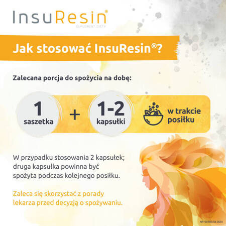 Insuresin zestaw 30 saszetek + 60 kapsułek