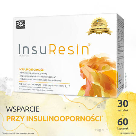 Insuresin zestaw 30 saszetek + 60 kapsułek