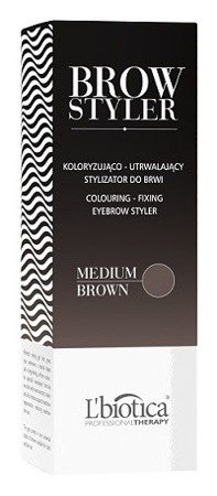 L'BIOTICA Brow Styler Medium Brown 4ml