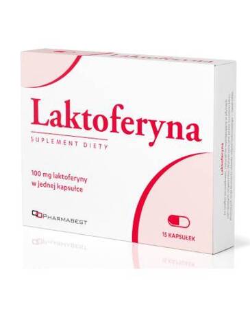 Laktoferyna 15 kapsułek