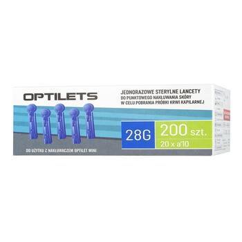 Lancety OPTILETS 200 sztuk