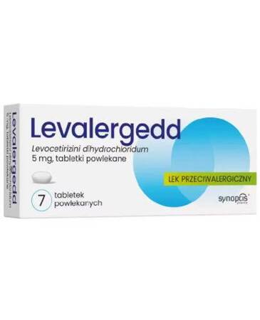 Levalergedd 5 mg, 7 tabletek