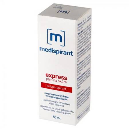 MEDISPIRANT EXPRESS Płyn na skórę 50ml