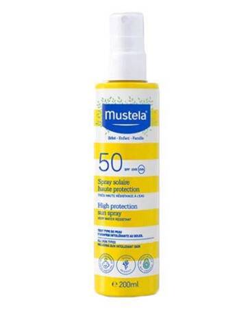 MUSTELA Spray przeciwsłoneczny SPF50 200ml