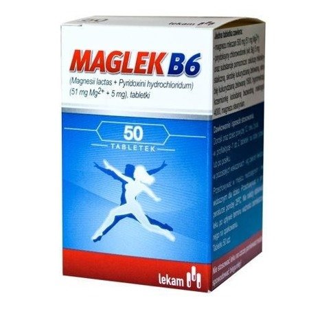 Maglek B6 500mg ,50 tabletek