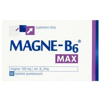 Magne-B6 Max  50 tabletek