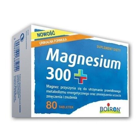 Magnesium 300+ tabl. 0,5 g x 80 szt