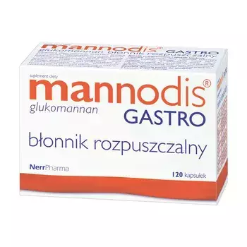 Mannodis GASTRO kaps.twarde 500mg *120