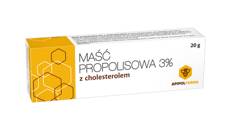 Maść propolisowa 3% z cholesterolem, 20g