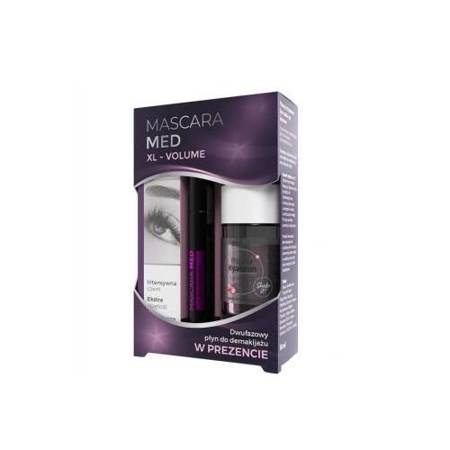 Mascara Med XL-Volume 6ml + Płyn do demakijażu 50ml
