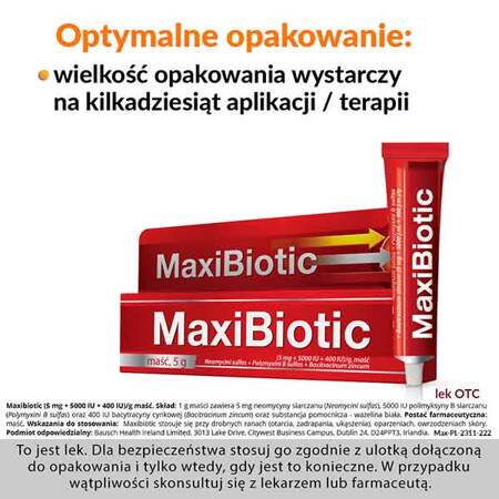 Maxibiotic maść, 5 g