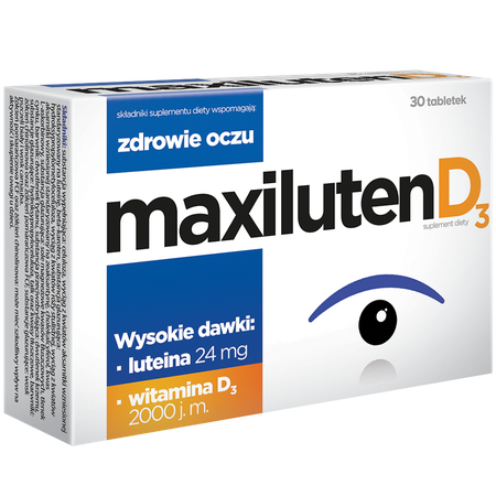 Maxiluten D3 tabletki 30 tabl.