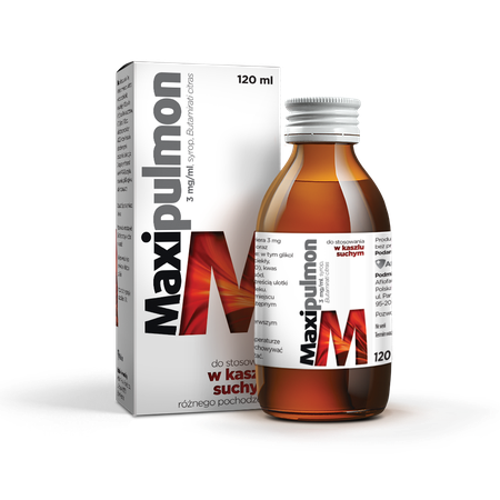 Maxipulmon syrop 3 mg/ml 120 ml 