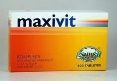 Maxivit z żeń-szeniem, 100 tabletek