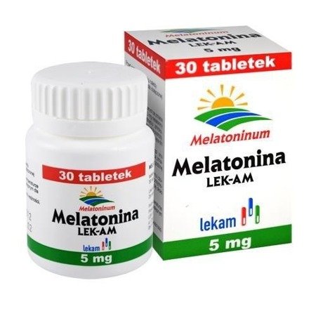 Melatonina 5mg,  30 tabletek
