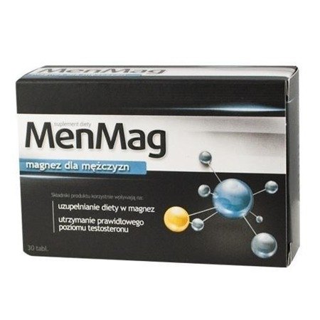 MenMAG magnez d/mężczyzn, 30 tabletek