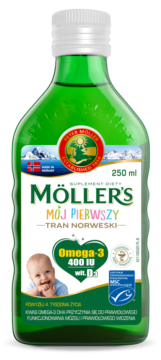 Moller's Mój Pierwszy Tran Norweski 250ml 