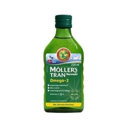 Moller's Tran Norweski naturalny płyn, 250 ml