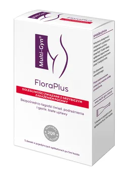 Multi-Gyn FloraPlus Żel dopochwowy, 5 aplikatorów