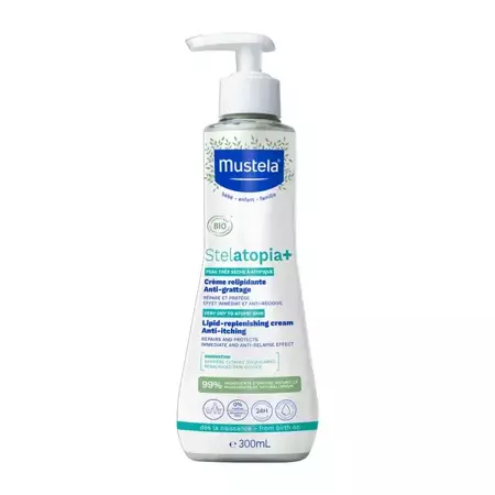 Mustela Stelatopia + Krem uzupełniający lipidy, 300ml