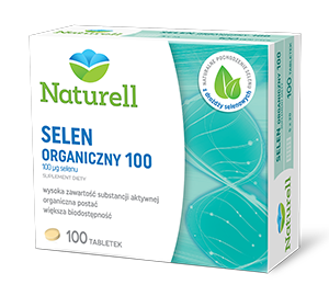 NATURELL Selen Organiczny, 100 tabletek