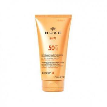 NUXE Sun Mleczko do twarzy i ciała SPF50 tuba 150ml