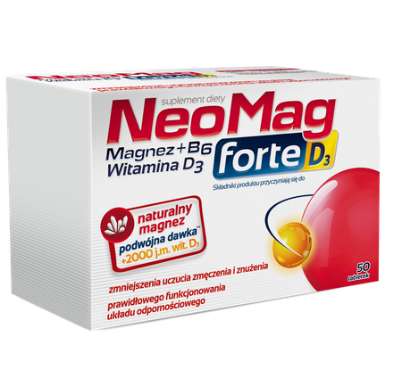 Neomag forte D3 tabl.*50