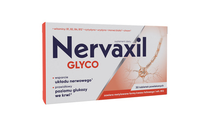 Nervaxil Glyco tabletki powlekane 30 sztuk