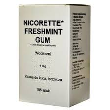 Nicorette Freshmint Gum 2mg,105 sztuk Import