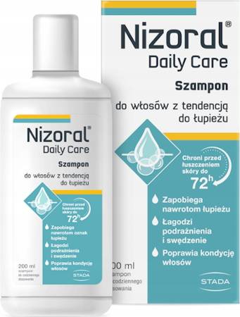 Nizoral Daily Care Szampon do włosów, 200 ml