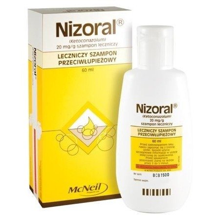 Nizoral szampon, 60 ml