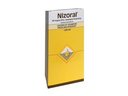 Nizoral szampon leczniczy 0,02g/g 120ml , import równoległy