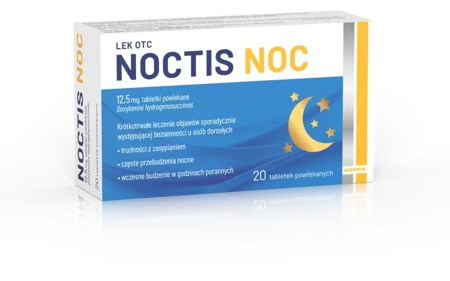 Noctis Noc 12,5 mg, 20 tabletek