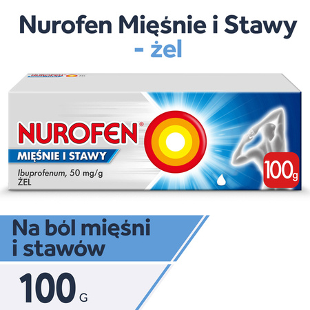 Nurofen Mięśnie i Stawy żel 0,05g/g 100g