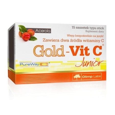 OLIMP Gold-Vit C Junior, 15 saszetek