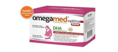 OMEGAMED Optima Forte Dla kobiet w ciąży, 90 kapsułek