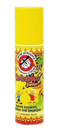 ORINOKO Junior spray ochronny przeciw komarom i kleszczom, 90 ml