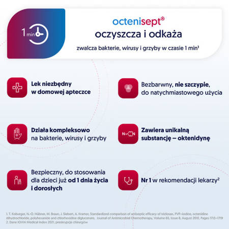 Octenisept preparat do dezynfekcji, 50 ml