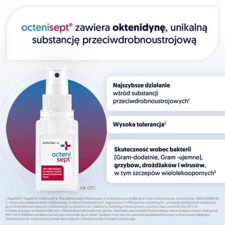 Octenisept preparat do dezynfekcji, 50 ml