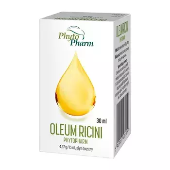 Oleum Ricini płyn doustny 14,37g/15ml, 30 ml