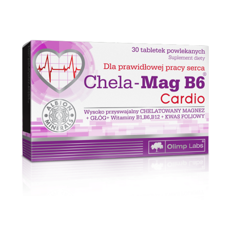 Olimp Chela-Mag B6 Cardio , 30 tabletek powlekanych