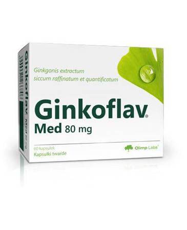 Olimp Ginkoflav Med  80 mg, 60 kapsułek