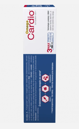 OmegaCardio+czosnek, 60 kapsułek 