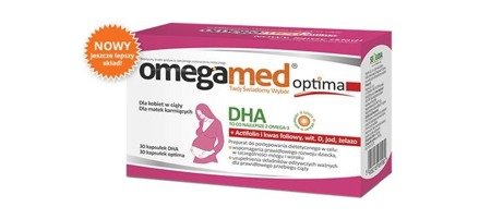Omegamed Optima dla kobiet w ciąży x 60 kaps.