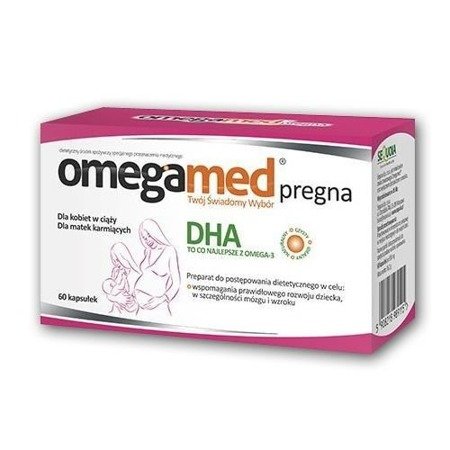 Omegamed Pregna,  60 kapsułek